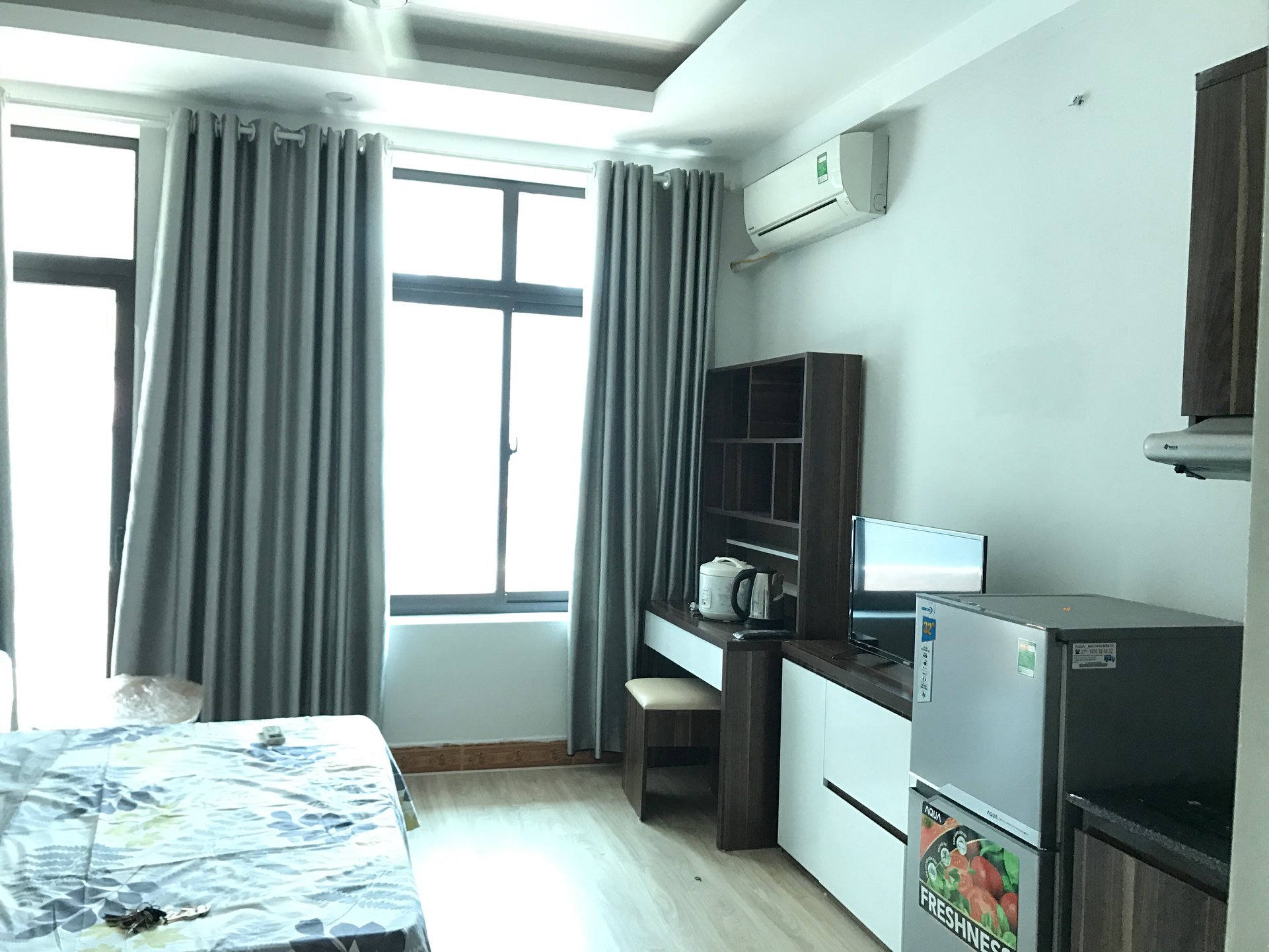 Cho thuê căn hộ mini nhiều tiện nghi nhà số 6A, ngõ 180 Trần Duy Hưng.
